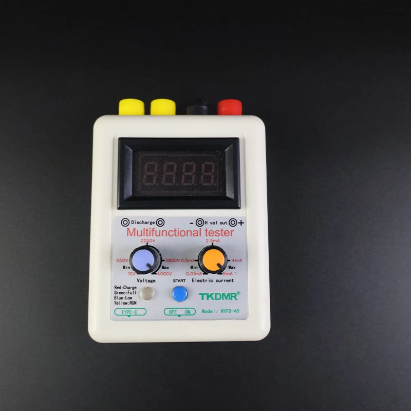 TKDMR 0-4000V Voltage Withstand Capability Test and Voltage Discharge 2-in-1 Tester, Voltage Withstand Test, Discharge Tool