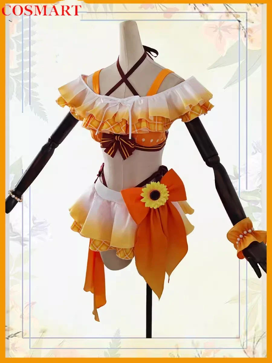 

COSMART Anime Lovelive Kousaka Honoka/Yazawa Niko/Minami Kotori Game Suit Lovely Swimsuit SJ Uniform Cosplay Costume Women