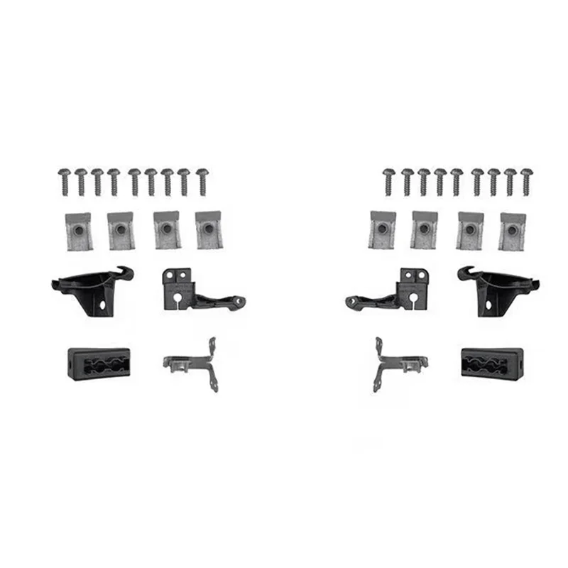 ABQB-Kit Dudukan Perbaikan Dudukan Lampu Depan Kit Perbaikan Lampu Depan 63117343918 Kit Perbaikan Braket Lampu Depan untuk Mercedes-benz GLC