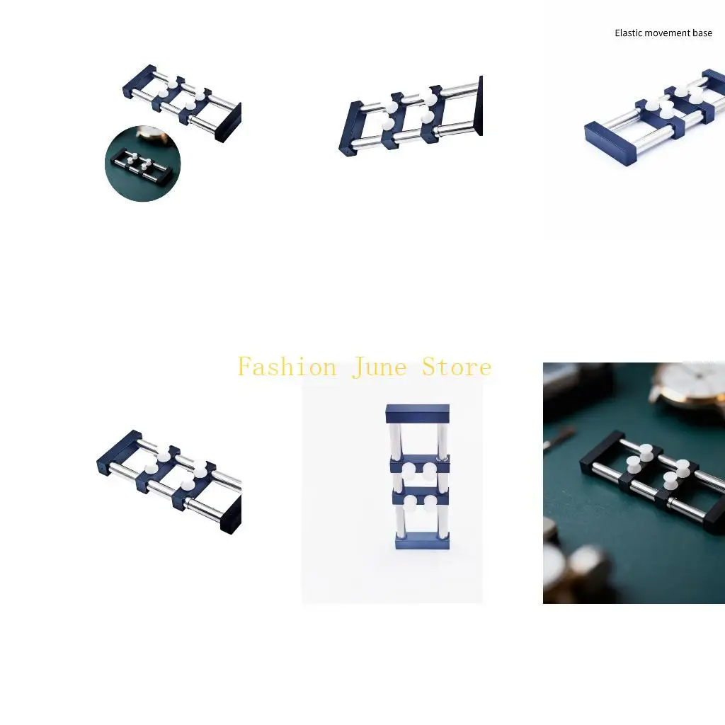 N5KA Steel Watchmaker's Movement Holder with Spring Mechanism
