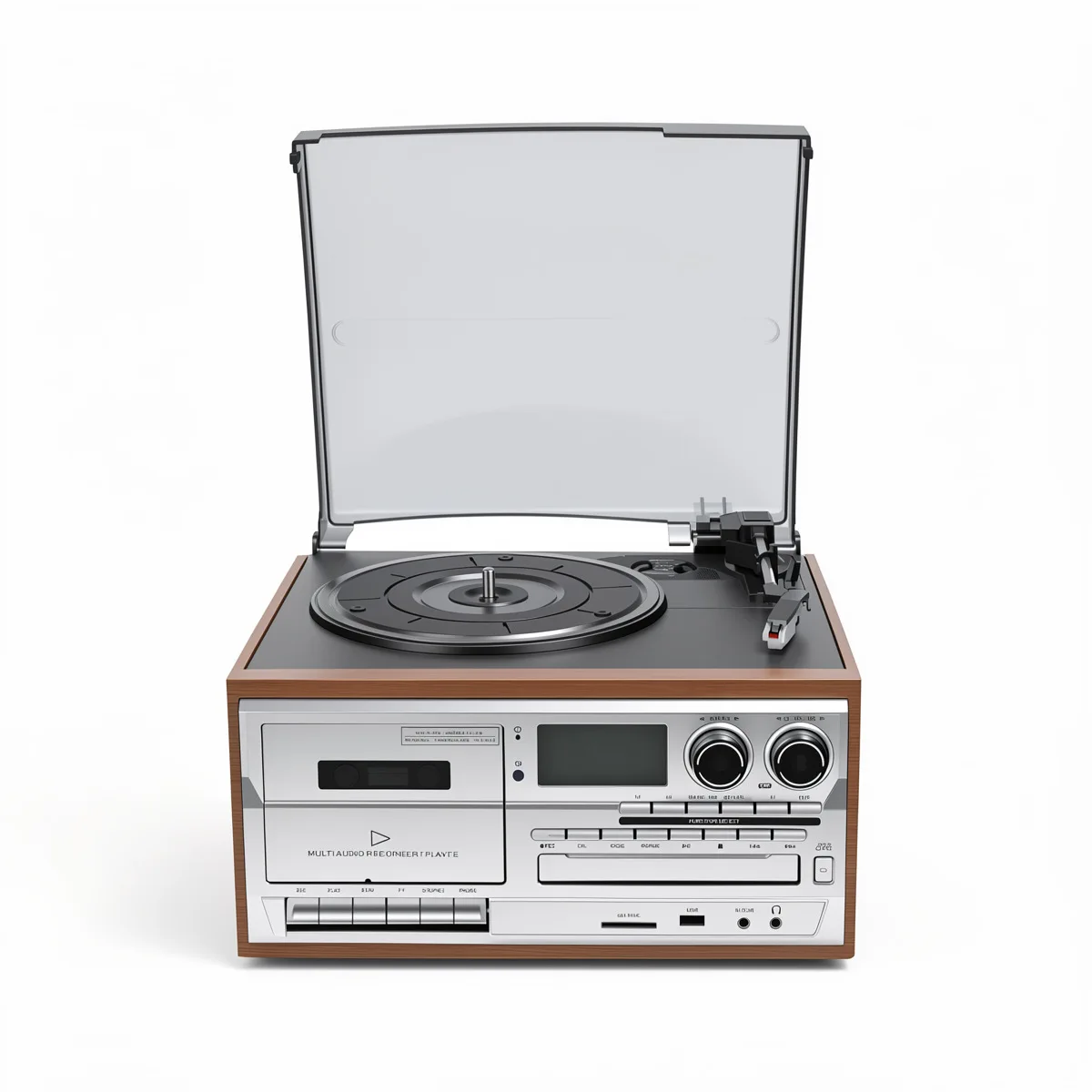 Classic multifunctional vintage vinyl record player Bluetooth speaker high-fidelity HiFi sound quality tape player perfect gift