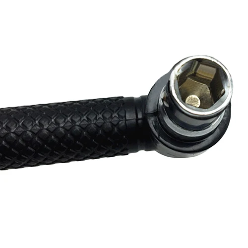 1/4 Inch Hex Torque Wrench L-shaped Double Head Socket Wrench Hex Wrench Ratchet Wrench Screwdriver Bits Driver Tools