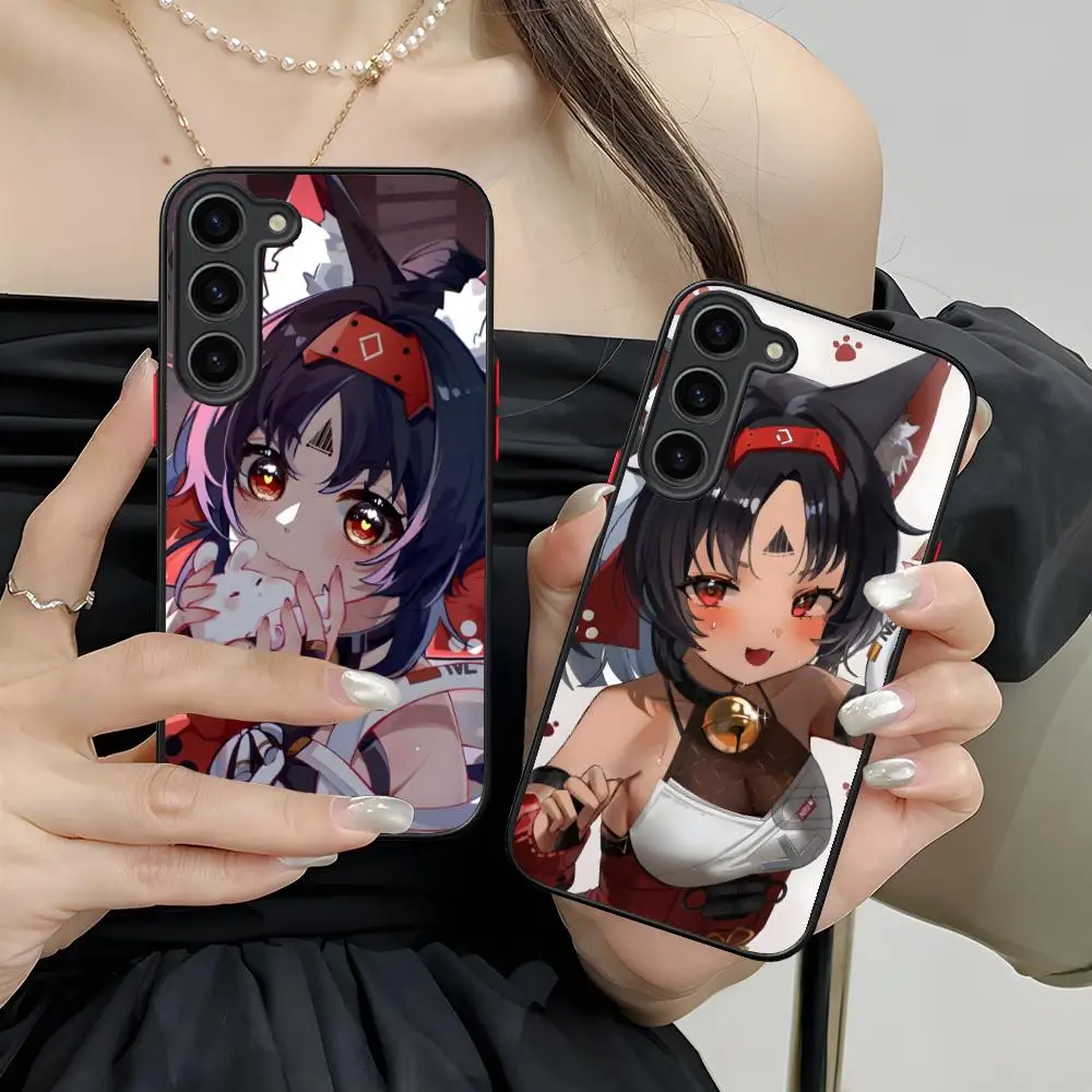 ZZZ Nekomiya Phone Case for Samsung Galaxy S26 S25 S24 S23 S22 S21 Plus FE Ultra Skin Feel Shockproof Cover