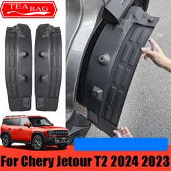 For Chery Jetour T2 2024 2023 Car Mudguards Plastic Fender Cover Rear Wheel Linining Mud Flaps Guard Cover Auto Accessories