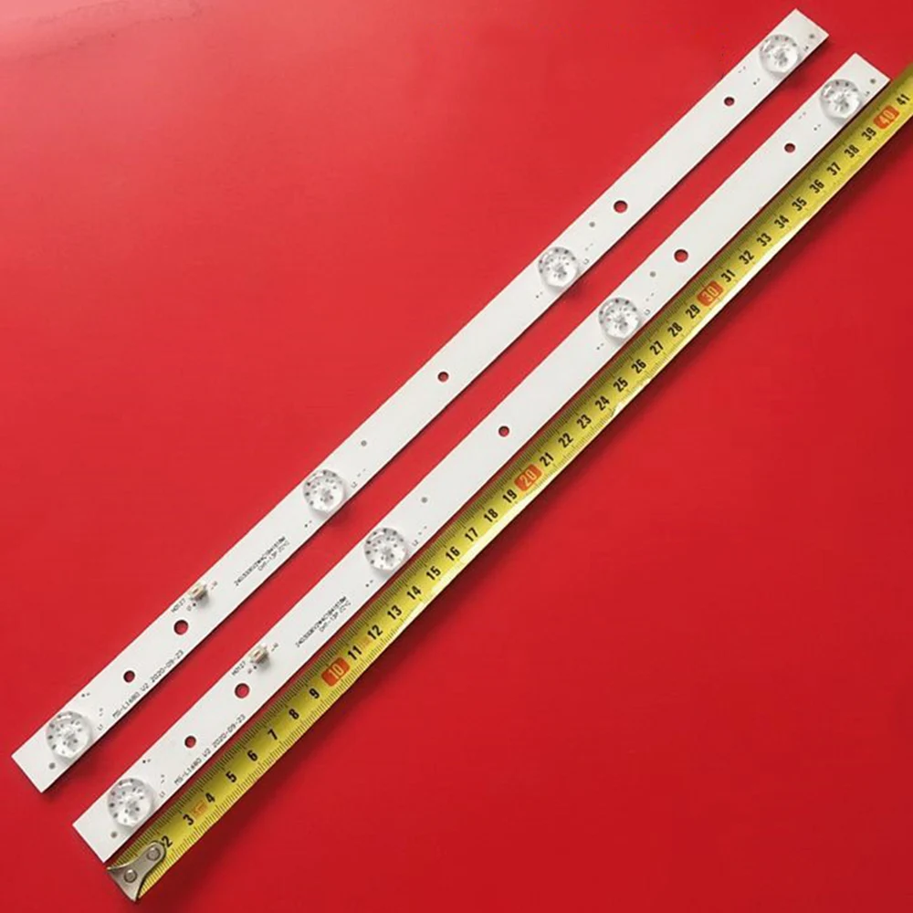 

2/10pcs 416mm LED Backlight strip 4 Lamp for 24 " LCD TV MS-L1680 V2 JS-D-JP24DK-041EC (70411) E24DK1000