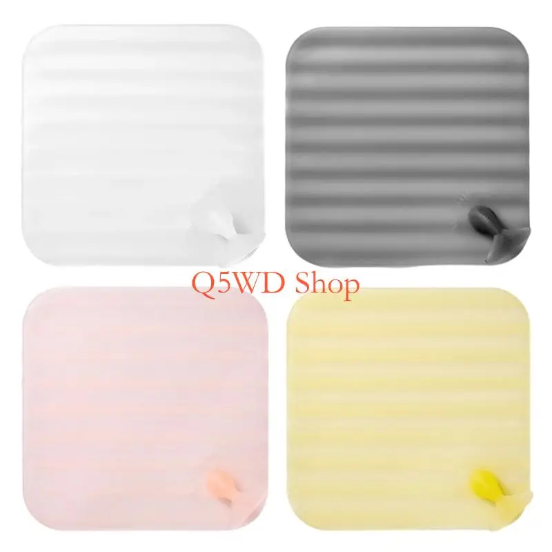 Q5WD Silicone Drain Cover Deodorant Pad for Kitchen Bathroom Sink Bathtub Easy to Use