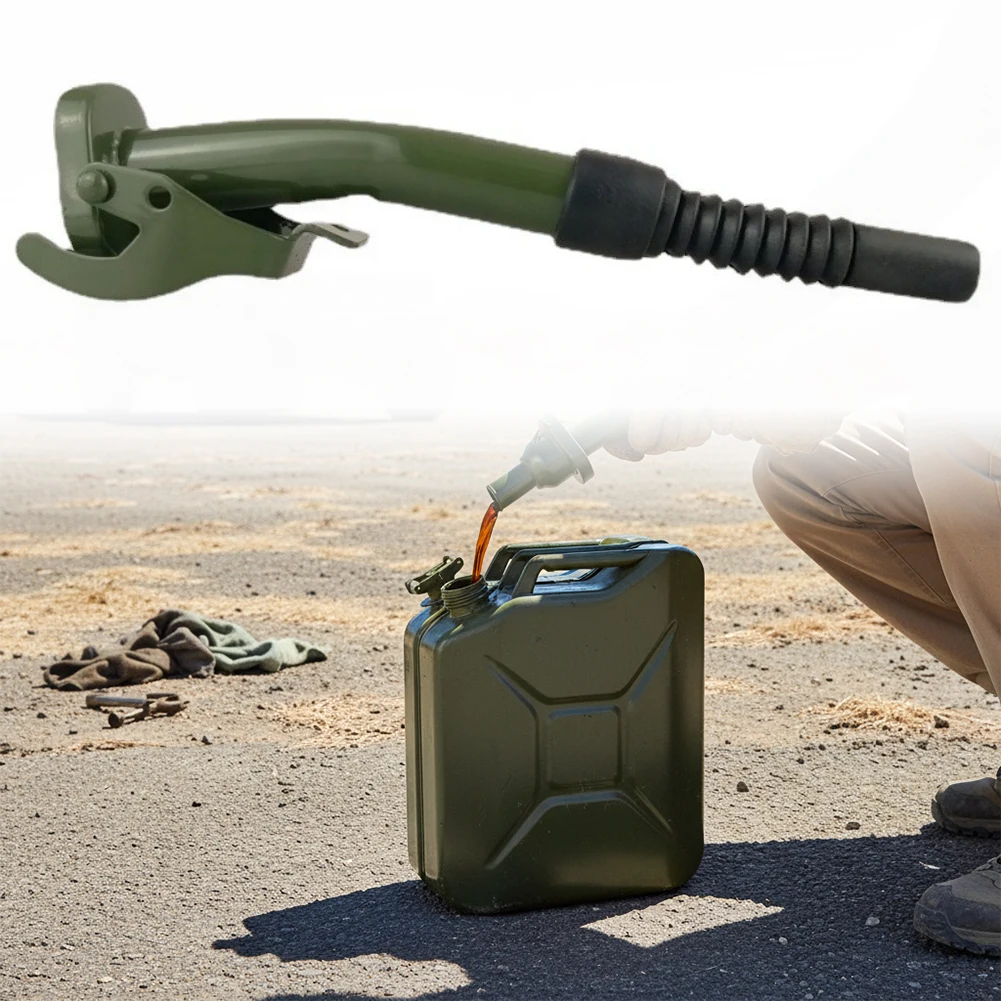 Flexible Pouring Spout for 20 L For Metal Petrol Canisters Equipped with Integrated Sieve and Airflow Enhancer