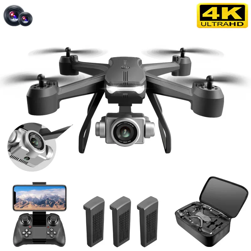 V14 Drone 4k profession HD Wide Angle Camera 1080P WiFi Fpv Drone Dual Camera Height Keep Drones Camera Helicopter Toys