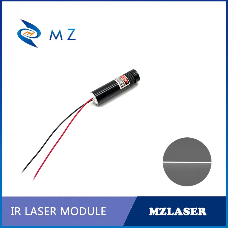 Imagem -06 - Mini Linha Módulo Infravermelho do Diodo Laser do ir Focalização Ajustável Mais Baixo Poder Estojo Compacto Classe ii 3v 5v 12v 24v 780nm 1mw