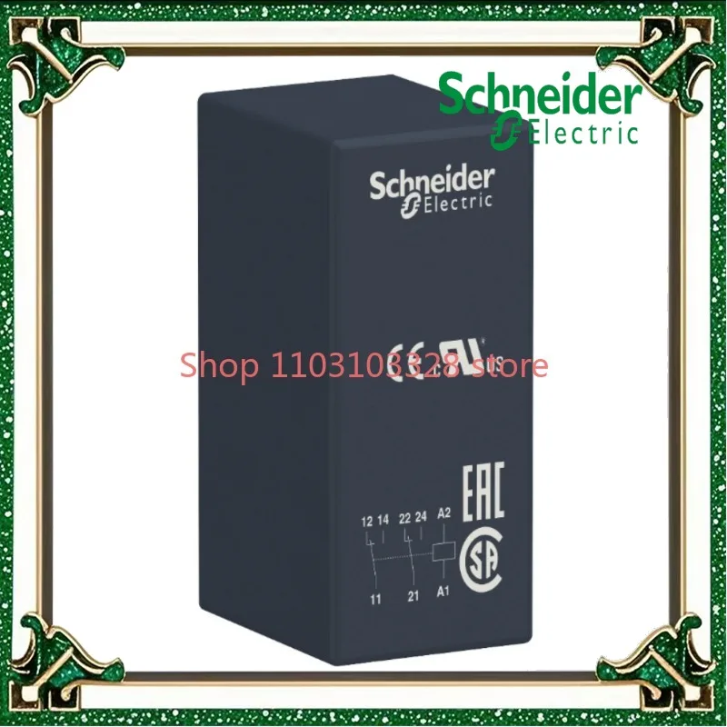 

Schneider RSB2A080BD Direct current RSB interface type intermediate relay 24VDC 2NO+2NC 8A