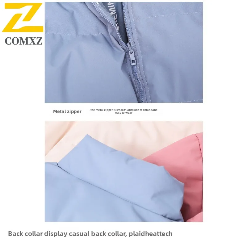 الرجال الشتاء عكسها وسادة مبطنة الحرارية على الوجهين سترة الخبز نمط معطف يندبروف سميكة صوف مبطن ملابس خارجية2025 #3