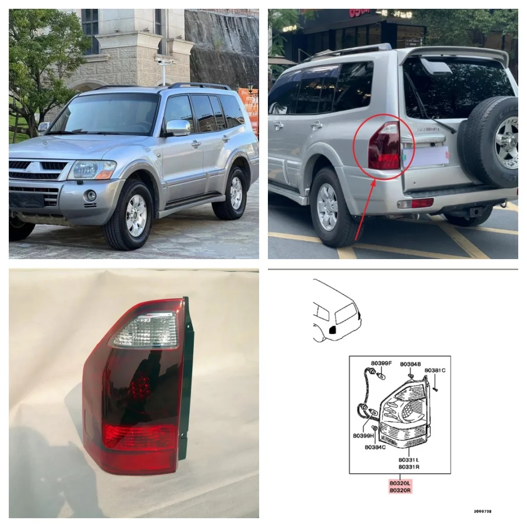 

1PCS Rear Taillight Signal Light Brake Light Fit For Pajero Montero Shogun V63W V73W V75W V77W MN133765 MN133766