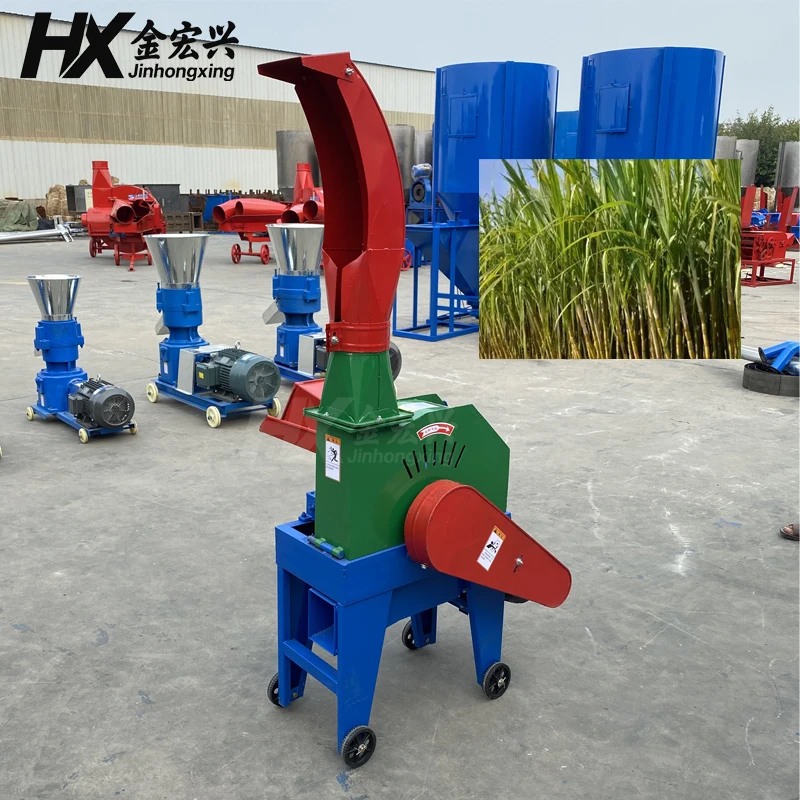 آلة قطع القشر الكهربائية ثنائية الغرض لمعالجة أعلاف الماعز والأغنام #6