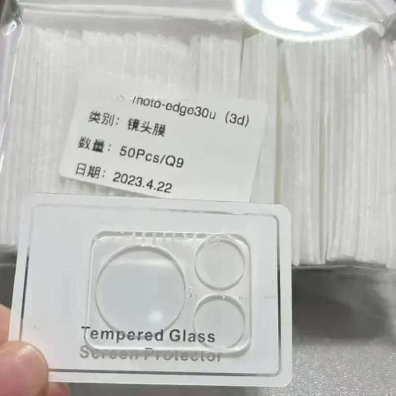 Protector de lente de cámara trasera para Motorola Moto Edge 30 Neo Edge30 Neo 3D, película de vidrio Ultra