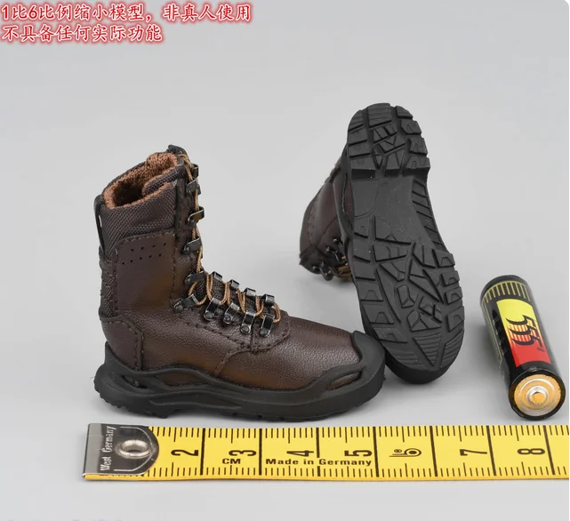 FS 73053 1/6 Soldier Hollow Boots Model for 12''Ukrainian anti-tank fighter