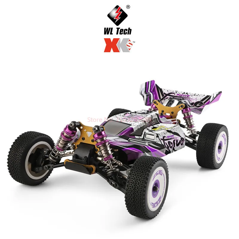 WL New Remote Control Rc Electric Four-Wheel Drive Racing Car Alloy Chassis Remote Control Off-Road Drift High-Speed Car Model