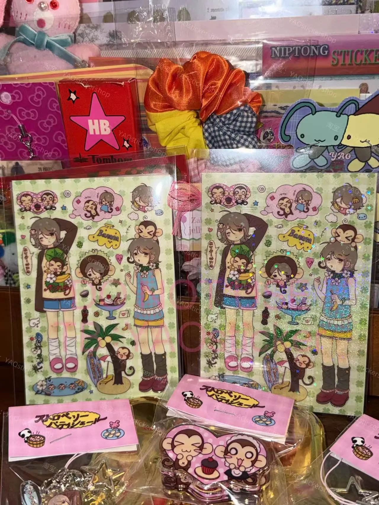 

high quality cool girl stickers