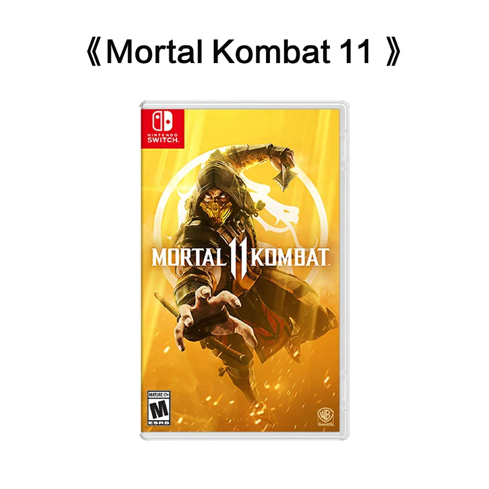 Nintendo Switch Game Deals - Mortal Kombat 11 - Standard Edition - Games Physical Cartridge Support TV Tabletop Handheld