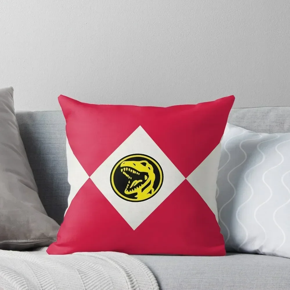 Tyrannosaurus Dinozord Throw Pillow Anime Couch Pillows pillow