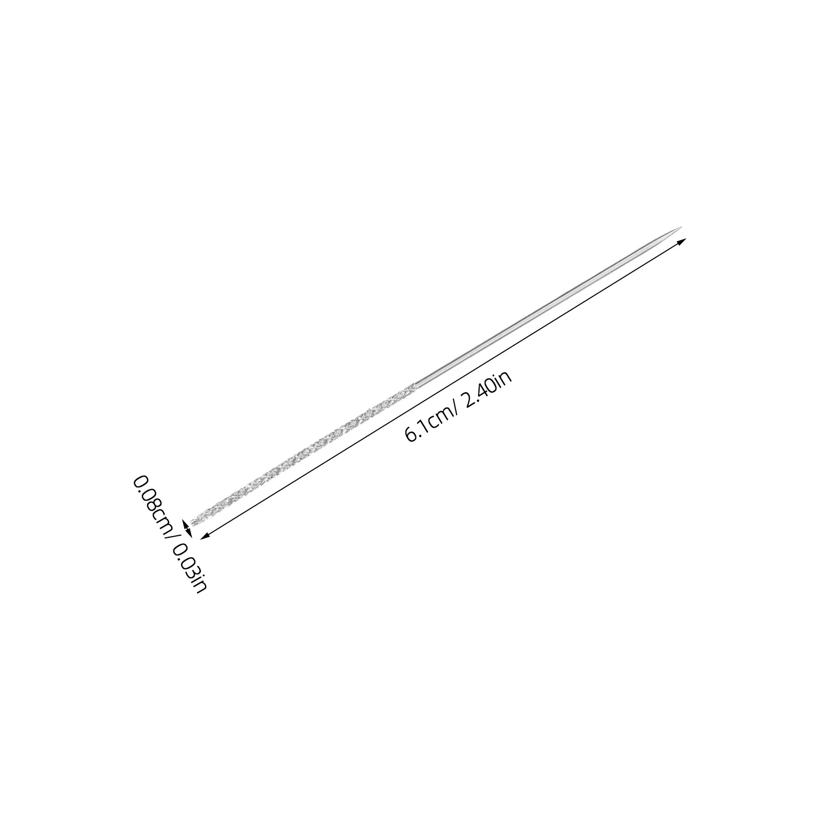 15Pcs Precision Knurled Snag Repair Tool Sweater Knit Picker Thread Snag Needle Clothing Repair Tool for Knitting Crochet