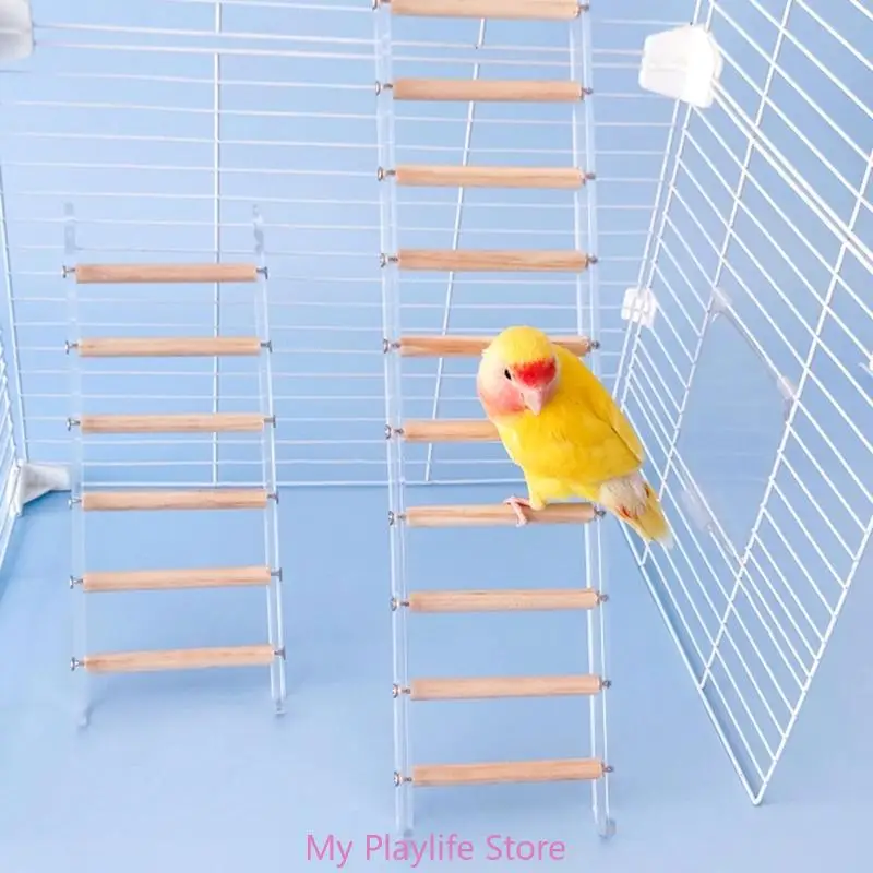 Жердочка для птицы натуральная подставка для Parrotss Conure, принадлежности для Budgies, лестница, скребок для мелких Parrotss, игрушечная стойка