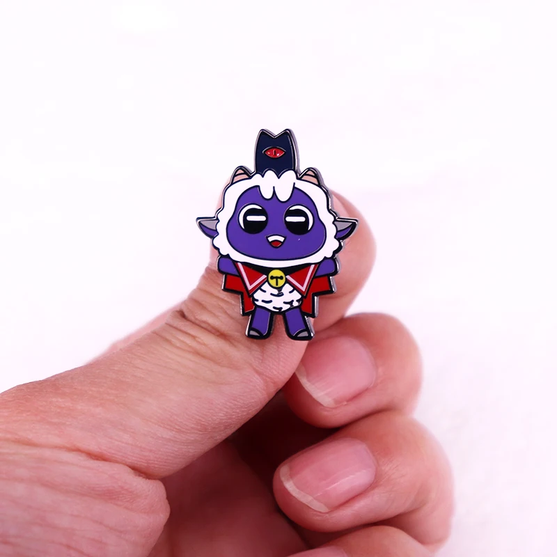 Cult of The Lambs Badge Game Enamel Pin Brooch Jewelry Gifts for Friends
