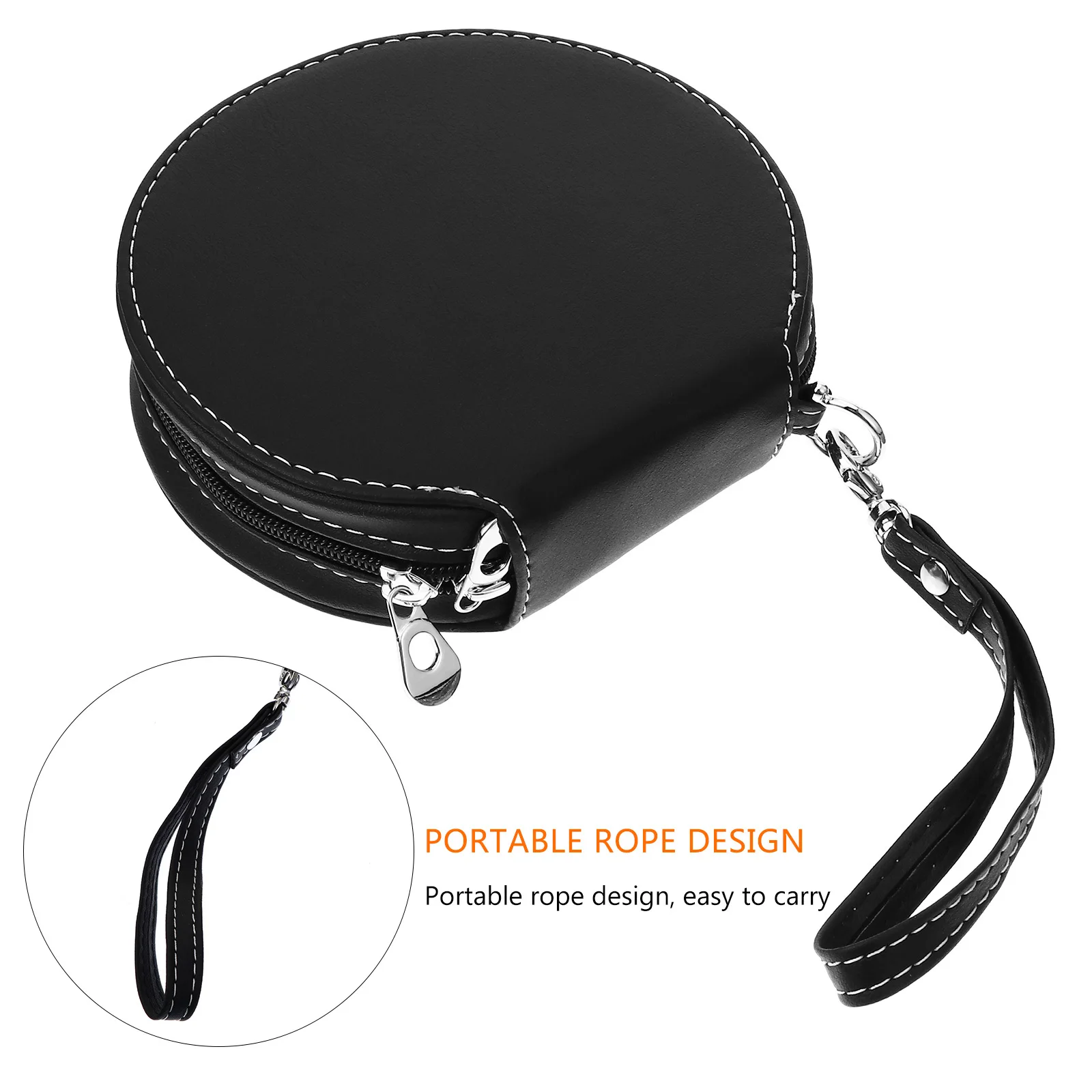 

Capacity Cd Storage Bag Zipper Closure Portable Disc Case Cd Storage Bag Dvd Disc Case Organizer Holder Pouch