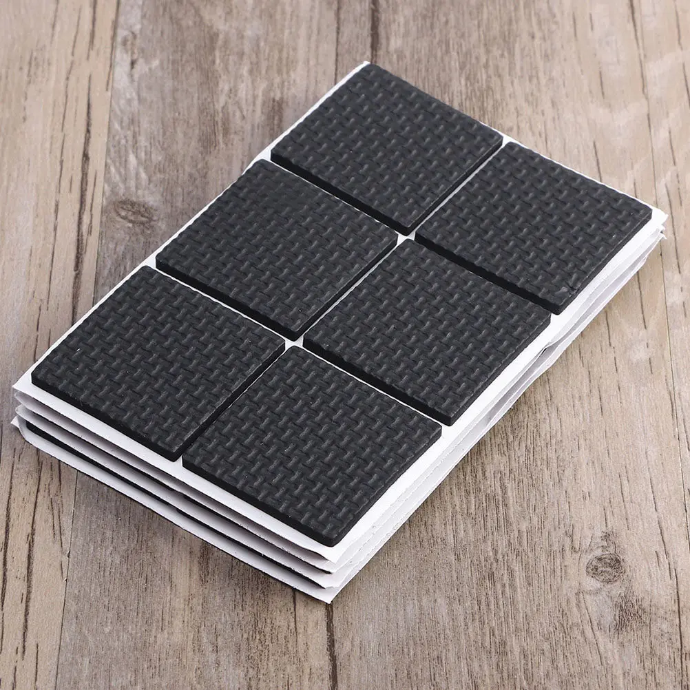 

60Pcs Furniture Protection Pads Self Adhesive Non Slip Grippers Chair Feet Floor Protectors Anti Scratch Mat Wood Floor