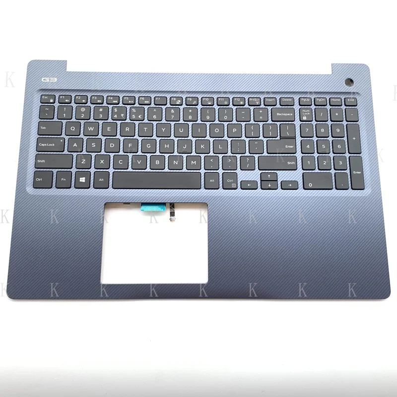 

C 07TMPH AP26M000230 ДЛЯ DELL G3 3579, синий корпус C, упор для рук, клавиатура с подсветкой