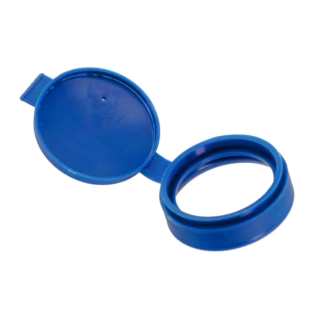 1x 71740943 Windshield Washer Fluid Reservoir Tank Bottle Cap Lid For Fiat 500 Punto Bravo Doblo For Alfa Romeo Abarth 500 Blue