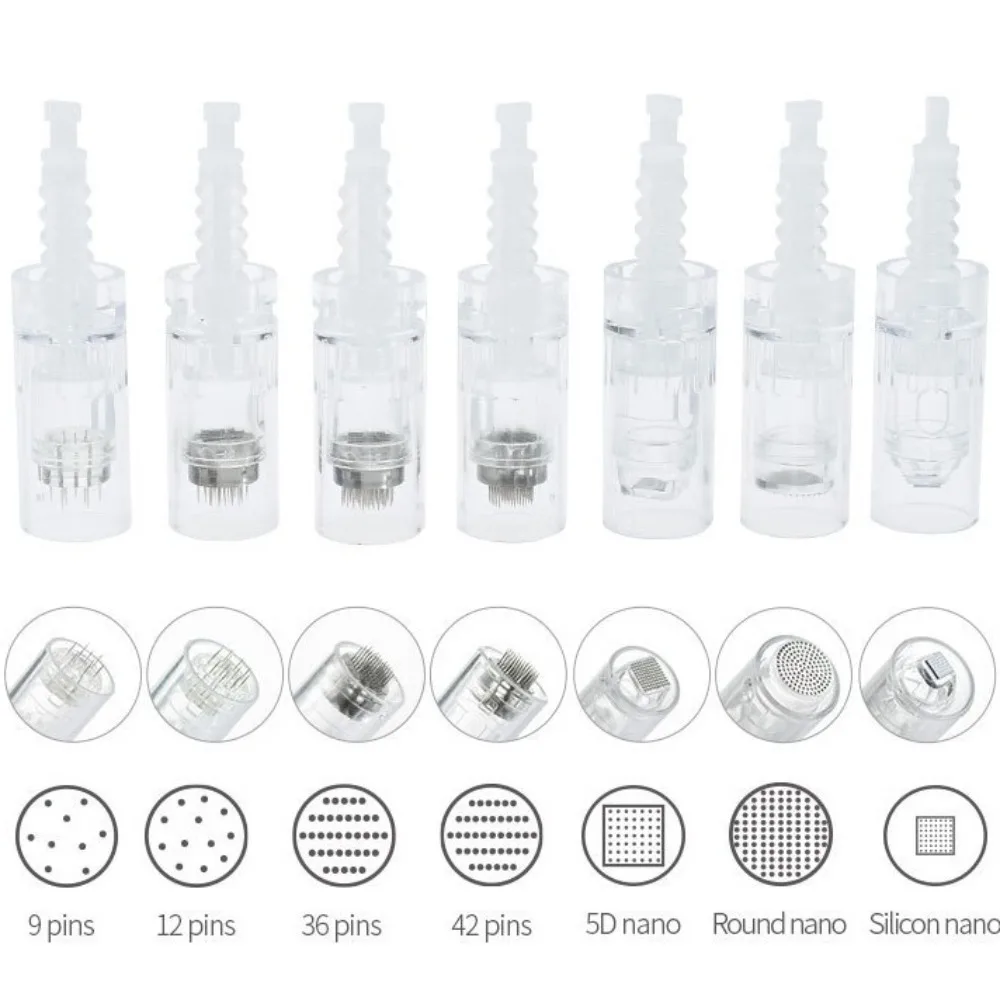 Штыковая игла для картриджа MYM M5/M7 Derma Microneedle Pen N2 Dermapen 3pin 5pin 7pin тату микро игла 12pin 36pin 3D 5D
