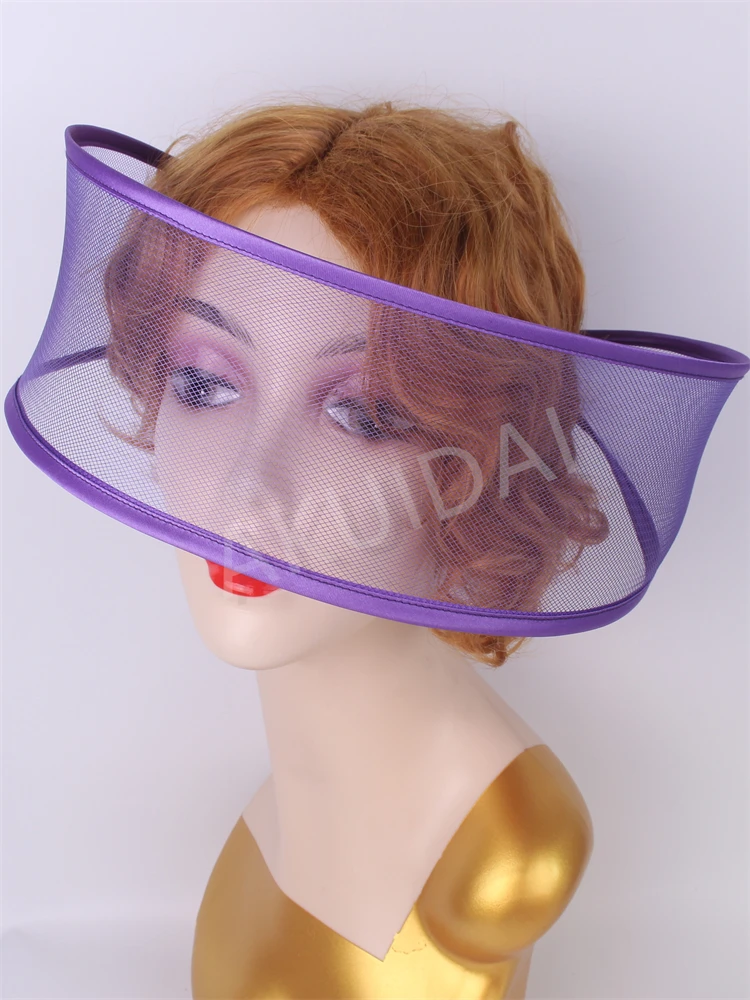 New Black Fascinator Wedding Pillbox Hat Women Elegant Fascinator Hats Hair Clip Church Ladies Party Headpiece Fashion Headwear