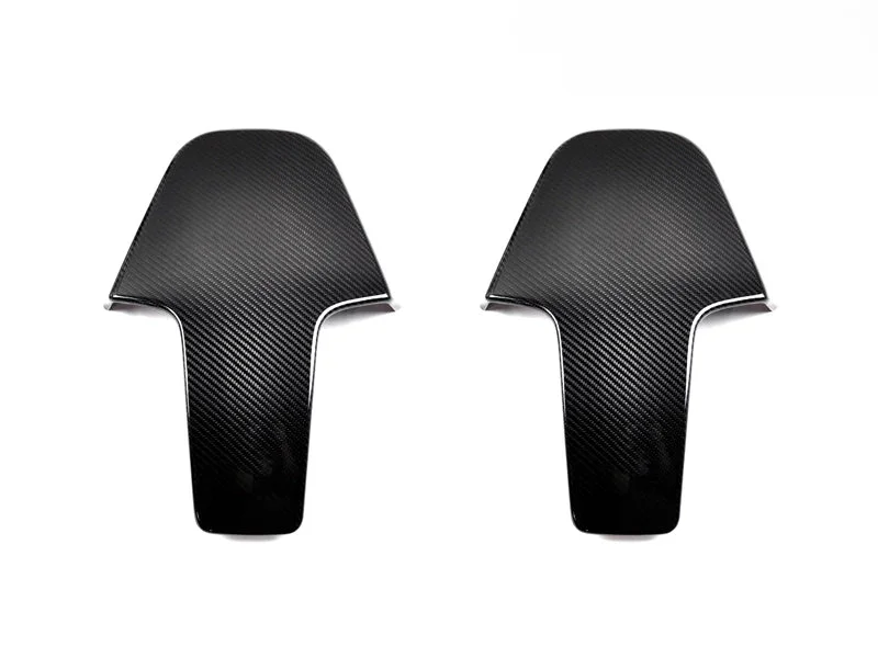 Dry Carbon Fiber Interior Seat Back Covers For BMW G80 M3 G82 M4, Sport Design Rear Seat Shells