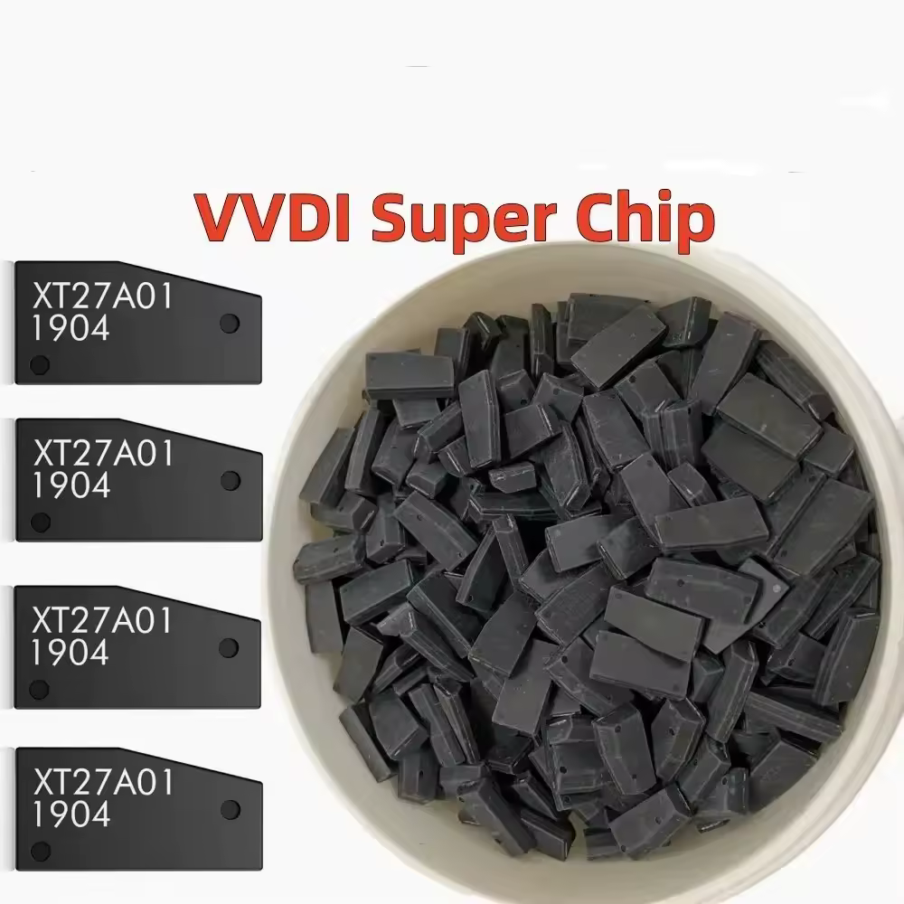 5- 100 יחידות XT27A VVDI Super Chip Transponder XT27A01 Super Chip עבור ID46/40/43/4D/8C/8A/T3/47 עבור VVDI Mini Key Tool