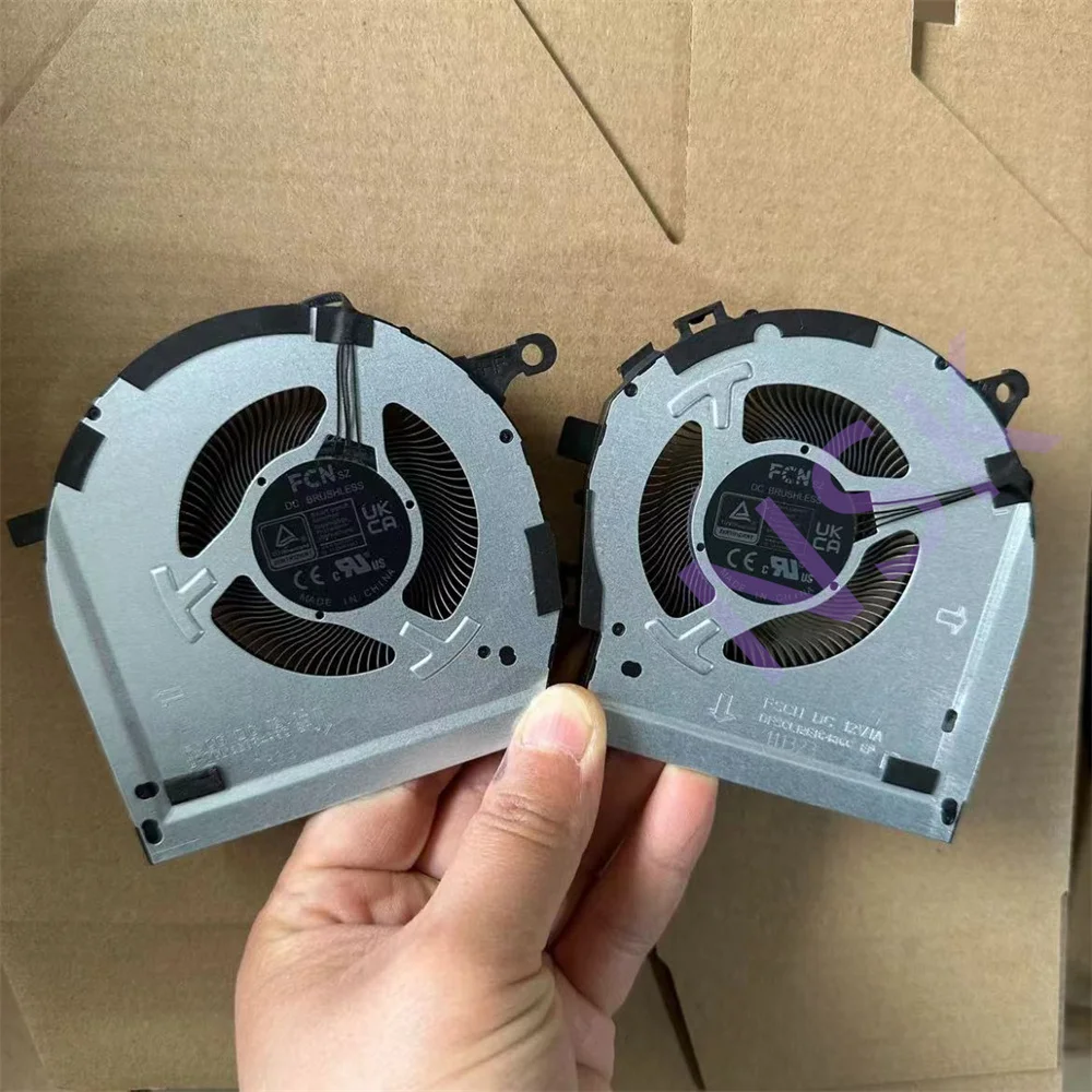 

Original New For Lenovo Legion 5 16IRX9 83DG Y7000P IRX9 fan L+R a pair 100% Test OK