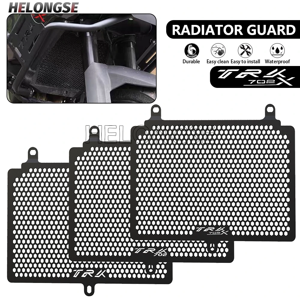 

Radiator Guard For Benelli TRK 702 X 702X TRK502 TRK502X 2018 - 2025 TRK702 TRK702X Motorcycle Radiator Grille Protection Cover