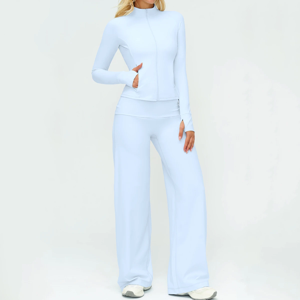 

Gym Clothing Yoga Suit Sports Set Women's Coat Sports Bra Athletic Wear Stretch Tracksuit Running Workout Clothes Yoga Clothing