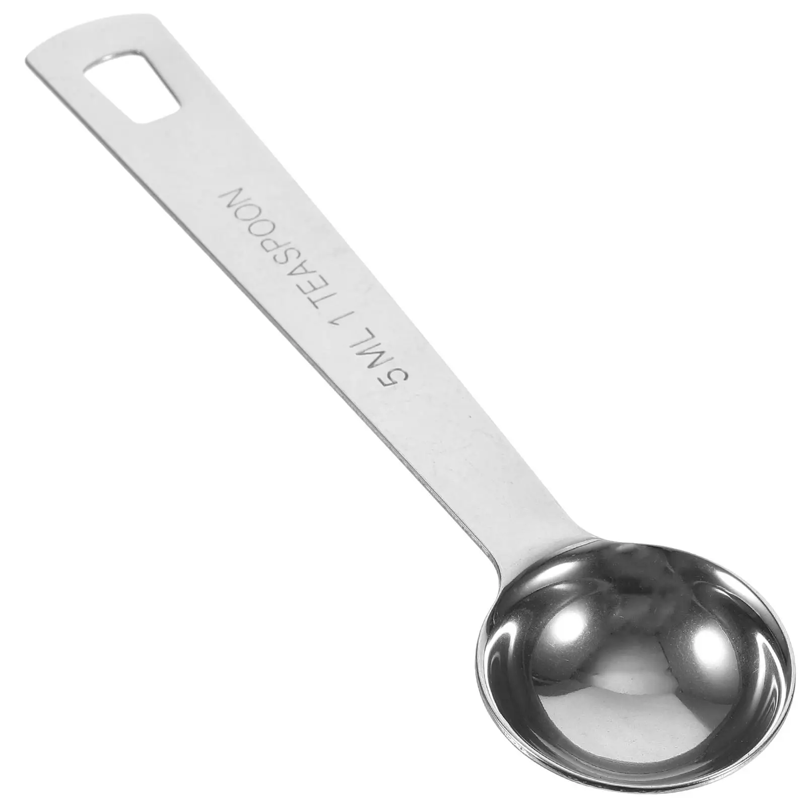 

Stainless Steel Measuring Spoon 5ml Teaspoon for Baking Cooking Kitchen Seasoning Ingredients Tool Metal Spoons Set