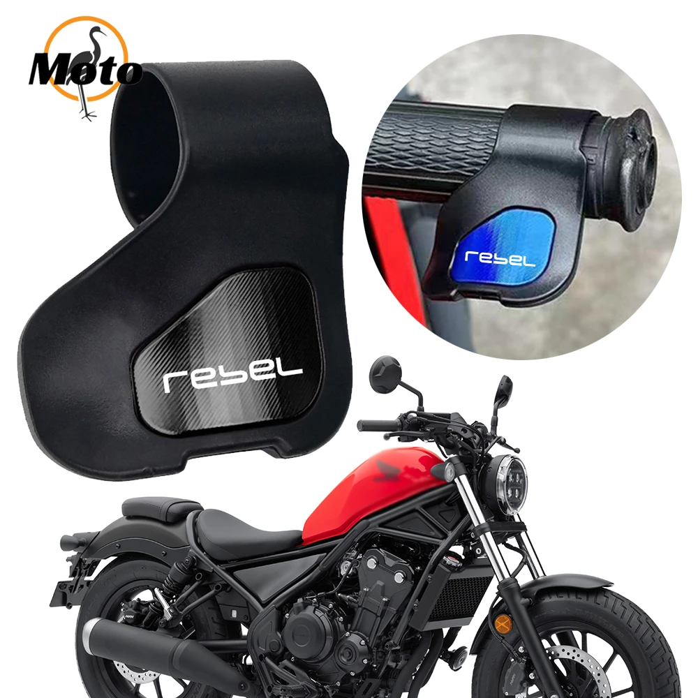 For Honda Rebel 500 1100 Rebel500 Rebel1100 CMX CMX300 Motorcycle High Quality CNC Accessories Throttle Clip Labor Saver