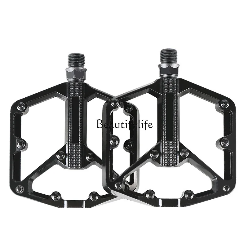 Bicycle Pedal Mountain Bike Aluminum Alloy Universal Du Pedal Bicycle Fixture and Fitting