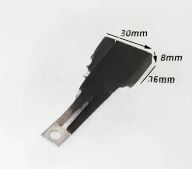 

10Pcs Suitable for Yuntai electric forklift forklift motor carbon brush, walking and steering 8 * 30 * 25MM