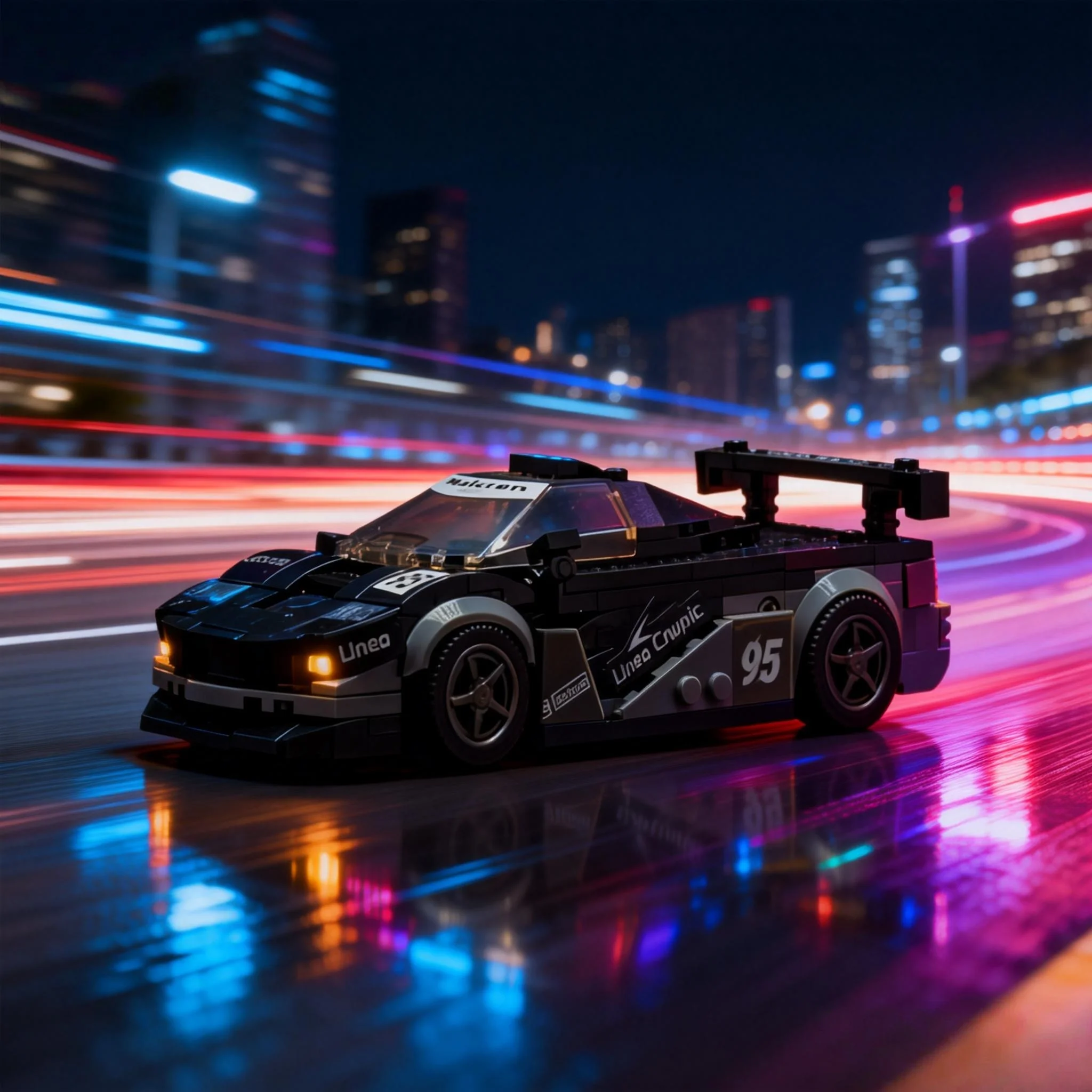 

Новая 3D-головоломка MOC 2026 года: Черный спортивный автомобиль/суперкар, элегантная модель для сборки, декоративное украшение, подарок ручной работы.