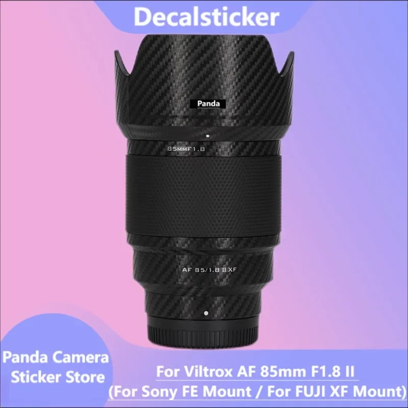 

AF85/1.8 II XF / FE Camera Lens Body Sticker Coat Wrap Film Decal Skin For Viltrox AF 85mm F1.8 II STM ED IF 85 1.8 F/1.8 85/1.8