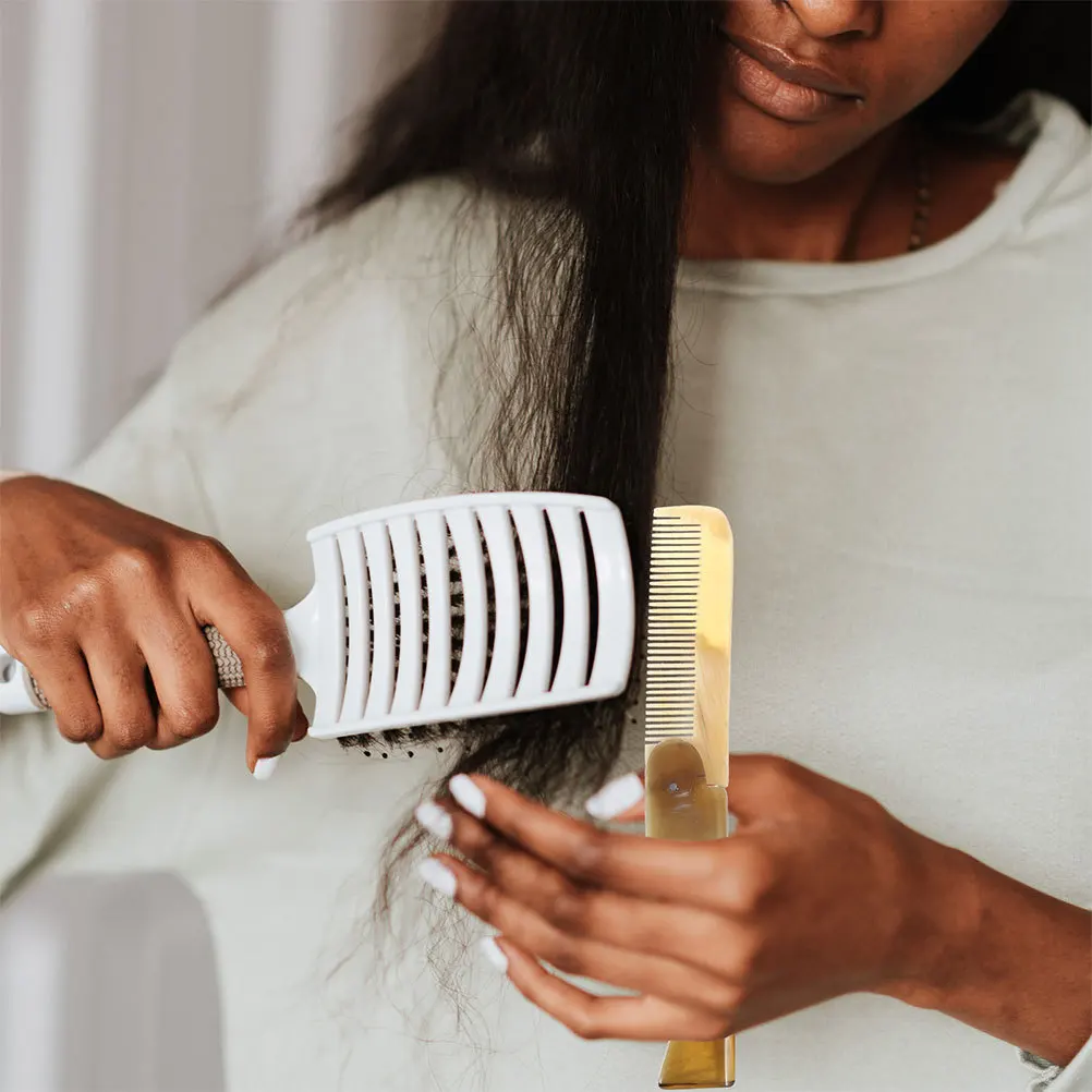 

2 шт. складная дорожная расческа для волос портативная компактная складная расческа щетка-лопатка для волос антистатическая прочная портативная складная щетка