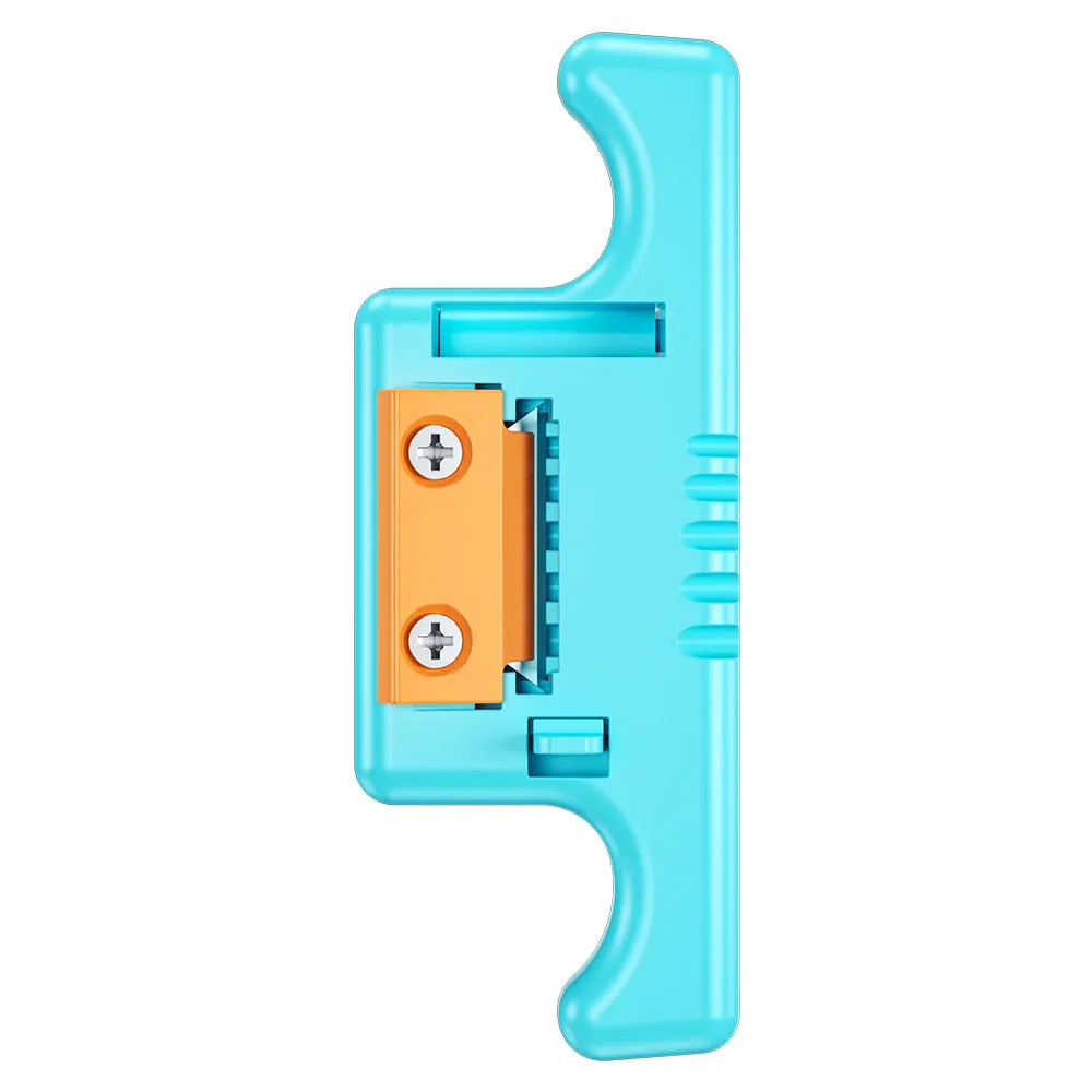 Инструмент для зачистки оптоволоконных кабелей SAIVXIAN Blue Fiber Optic Stripping Tool 1.9-3mm MSAT-5, инструмент для снятия буферной оболочки A-05, инструмент для продольной зачистки кабелей
