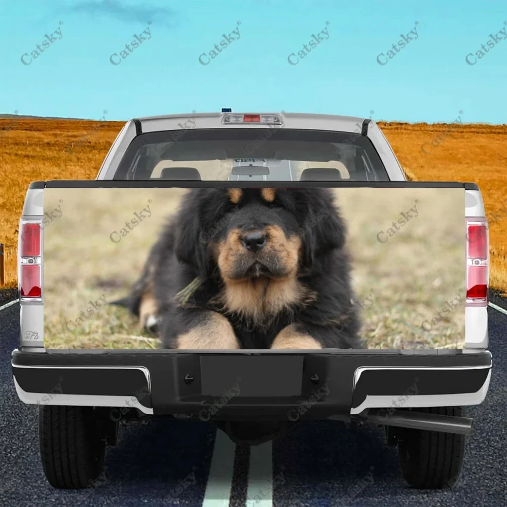 Tibetan mastiff Car sticker tail packaging pvc decorative sticker truck modification painting graphic decal sticker