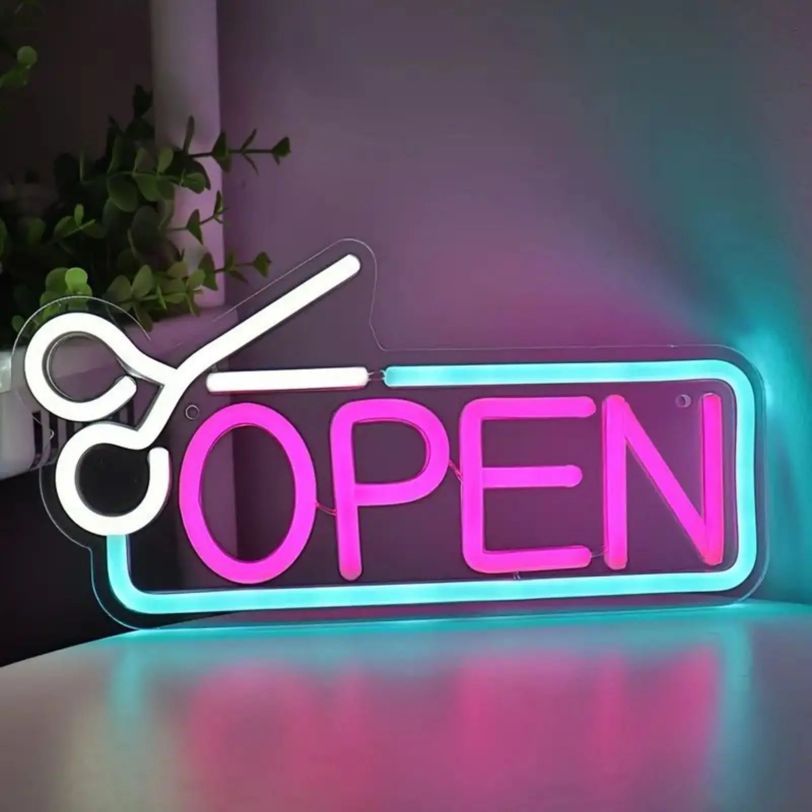 

Open Neon Signs, USB Powered Neon Signs, Wall Decor with Switches, Bar, Salon, Shop, Hotel, Coffee Shop, Club Business