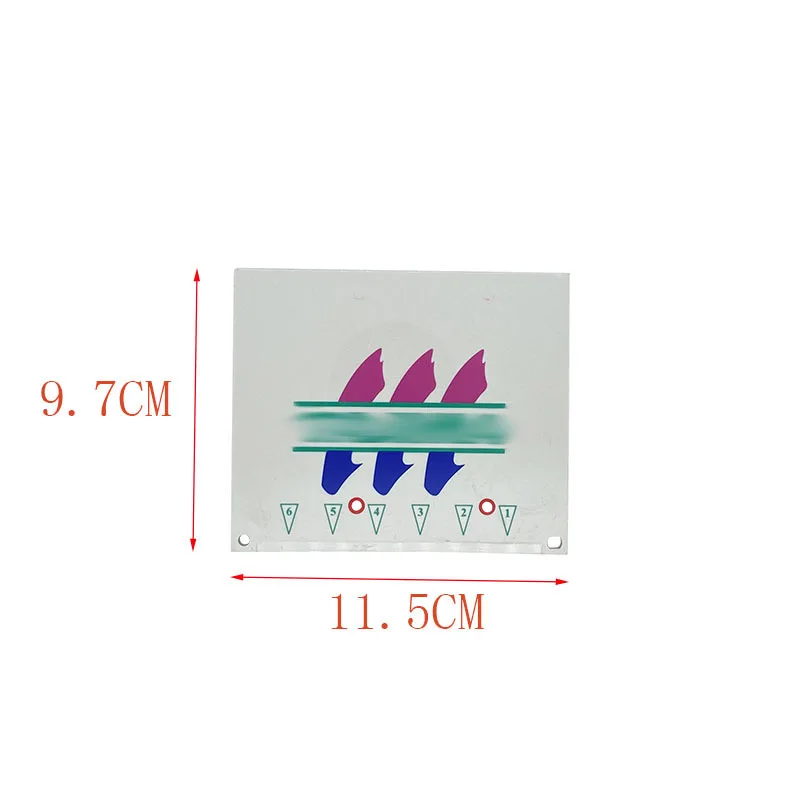 For TAJIMA Embroidery Machine Parts Pace Plate 6  9  12 Needle EC0601010000 Baffle  Panel Plastic