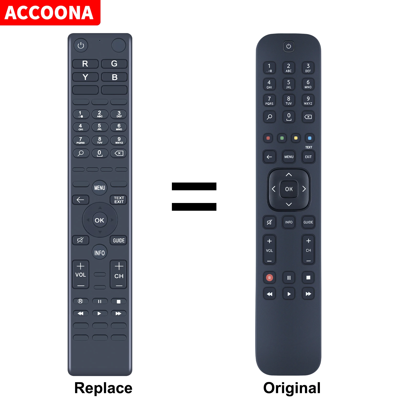 Remote control for Vodafone Set-top Box IPTV RC3273803/01BR RC3273806/01BR RC3273803/01BR