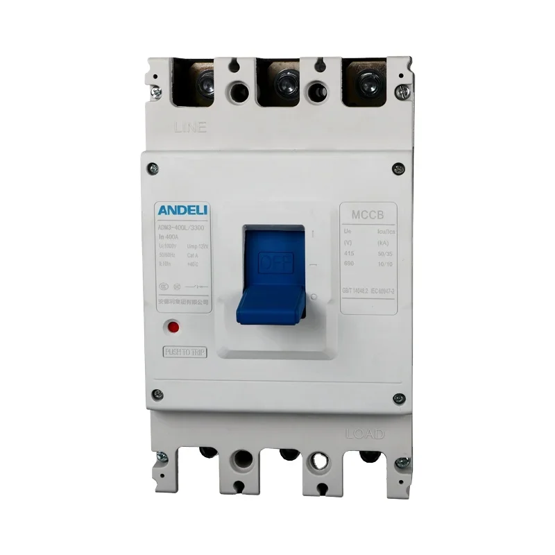 

Andeli ADM3 400L/3300 MCCB Circuit Breaker